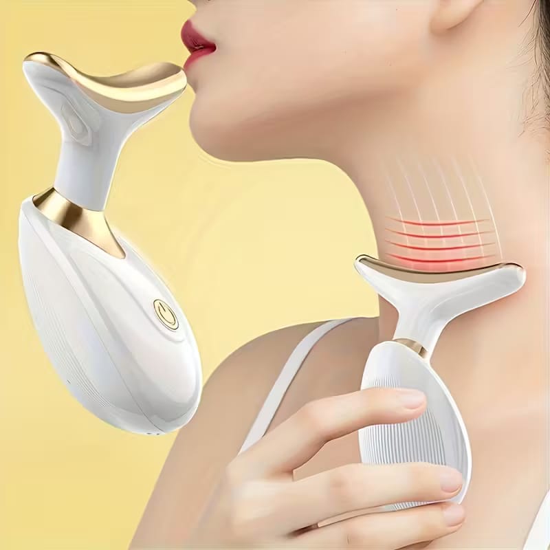 Digital Face & Neck Lifting Massager – Anti-Aging, Skin Tightening & Instant Glow Device