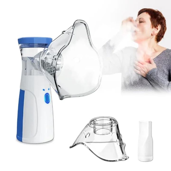 Mesh Portable Nebulizer for Kids & Adults | USB Silent Inhaler