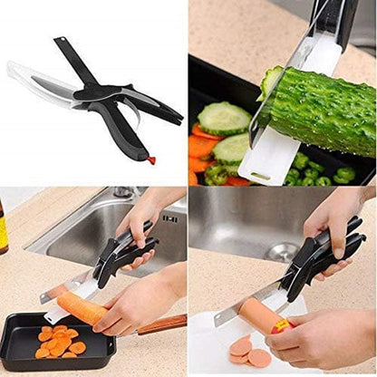 Clever Cutter 2-in-1 Knife & Kitchen Slicer