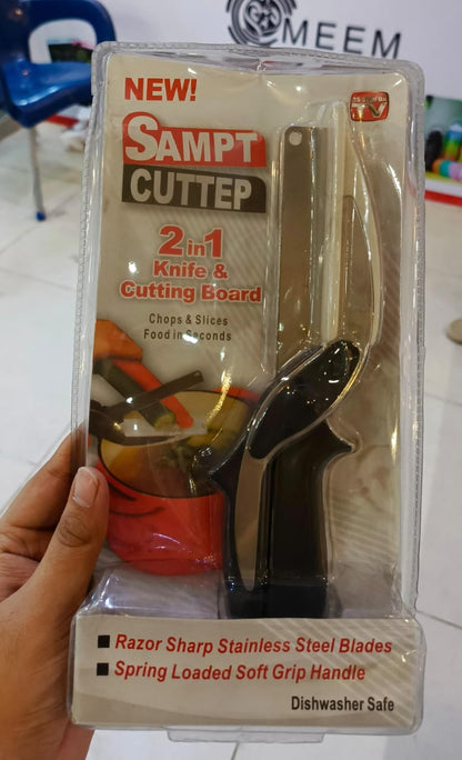 Clever Cutter 2-in-1 Knife & Kitchen Slicer