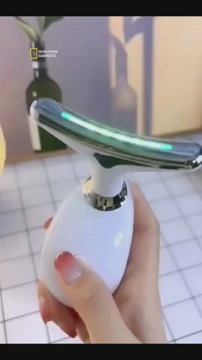 Digital Face & Neck Lifting Massager – Anti-Aging, Skin Tightening & Instant Glow Device